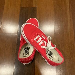 Red Vans
